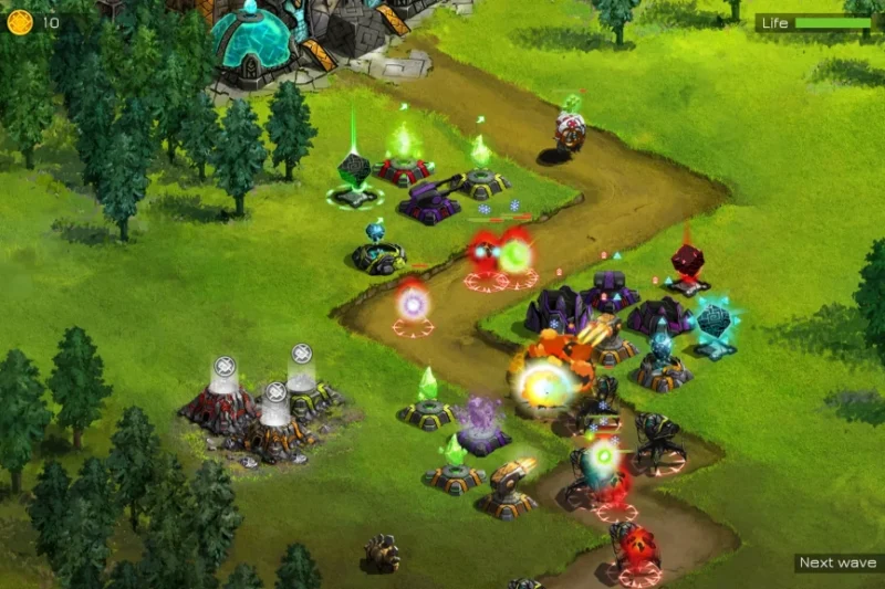 Ancient Planet Tower Defense - repel the attack of the enemy's armies