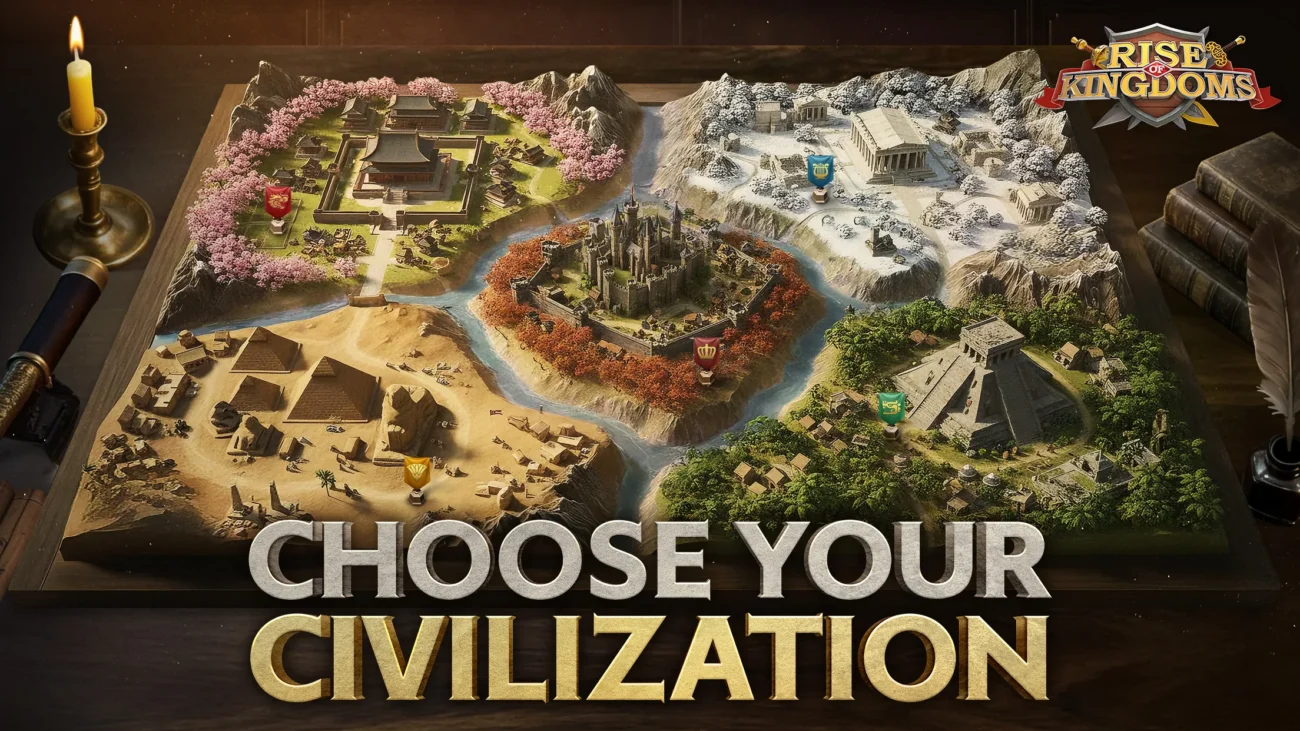 Rise of Kingdoms: Lost Crusade - a new Empire, 15 Civilizations