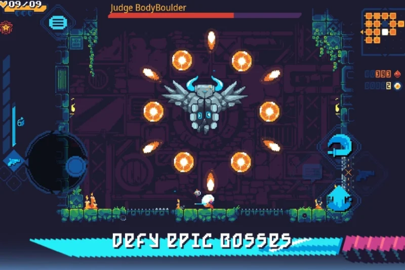 ScourgeBringer - free-moving roguelite platformer