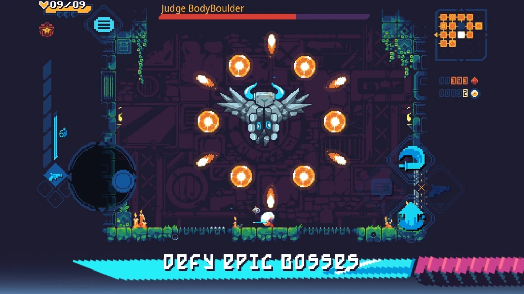 ScourgeBringer - free-moving roguelite platformer