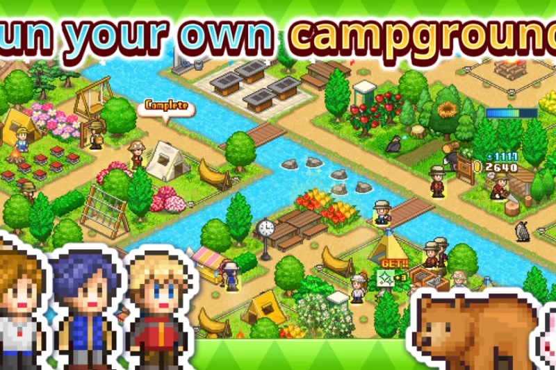 Forest Camp Story - create and run your own campground