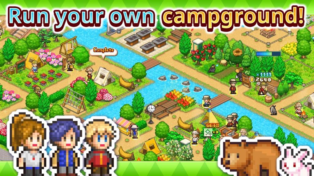 Forest Camp Story - create and run your own campground