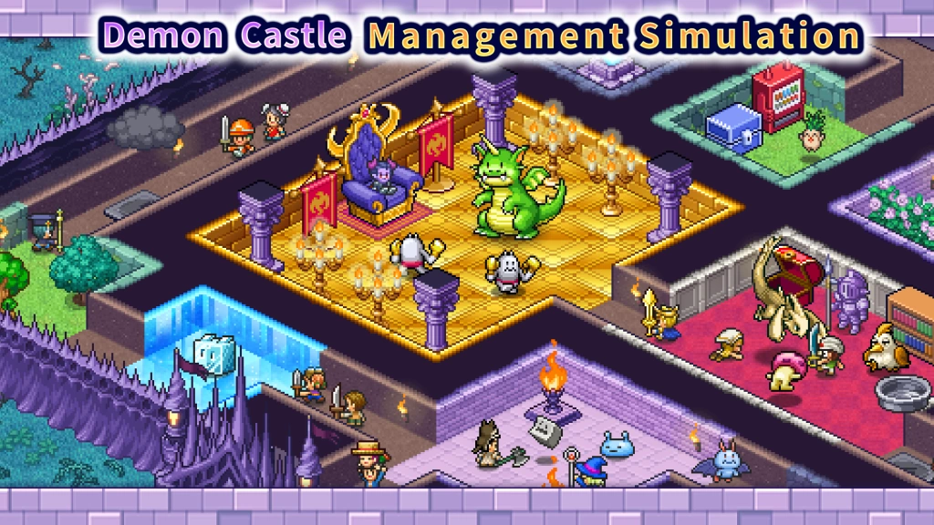 Demon Castle Story - transform old castle into a lair for demons