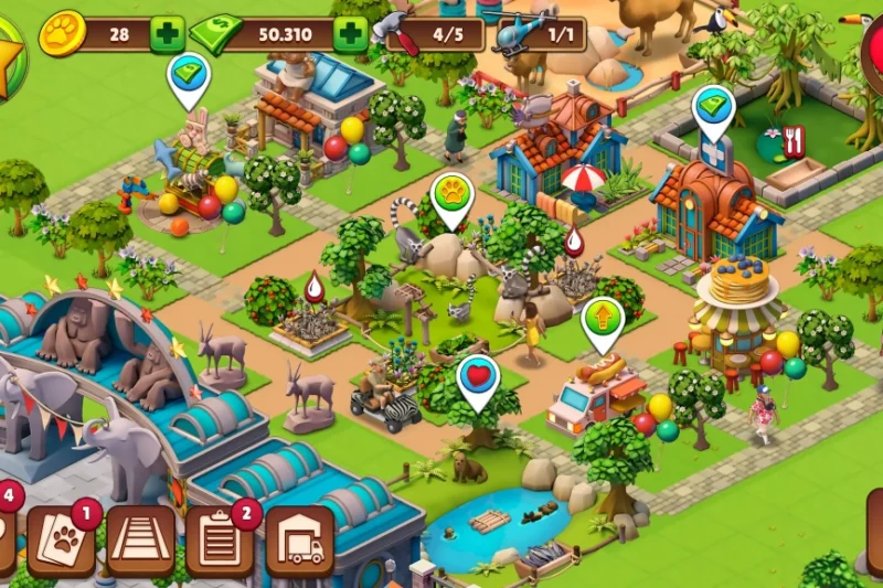 Zoo Life: Animal Park Game Fun – zoo simulation game ⭐4.6