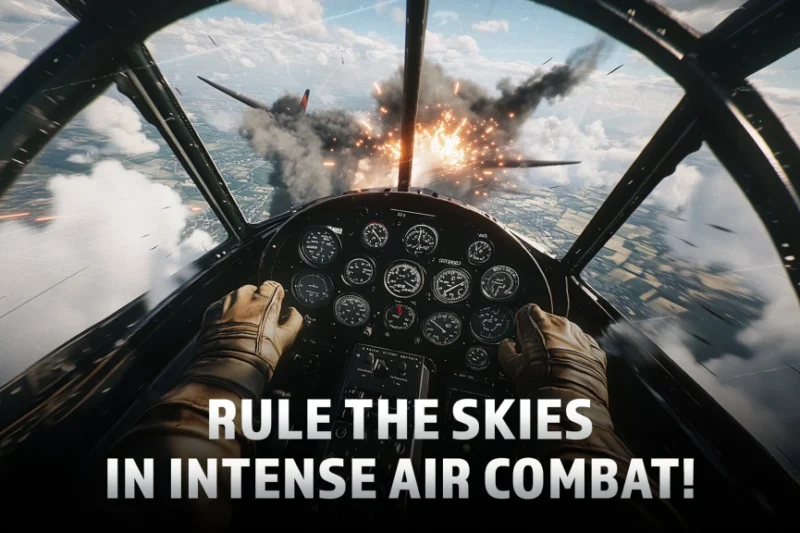 Wings of Heroes: Plane Games - WW2 airplane war game