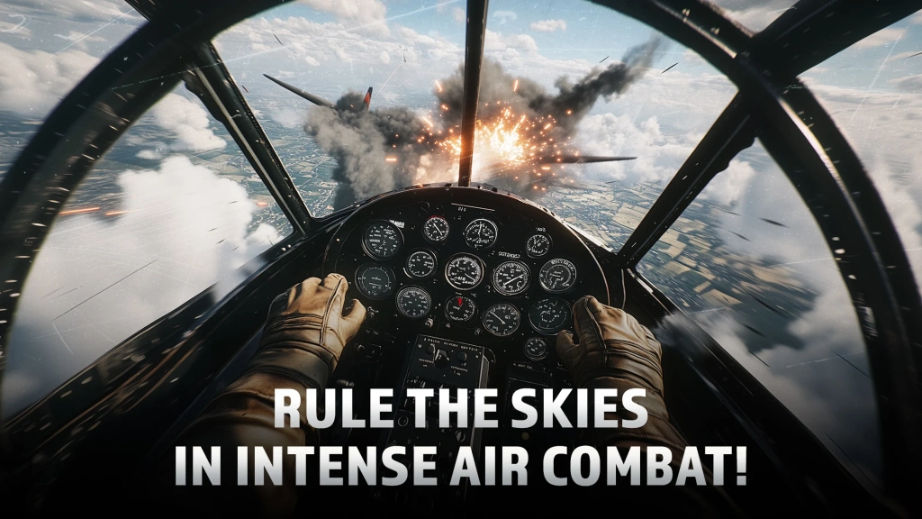 Wings of Heroes: Plane Games - WW2 airplane war game