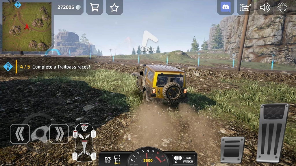 Off Road 4x4 Driving Simulator - mud truck driving game