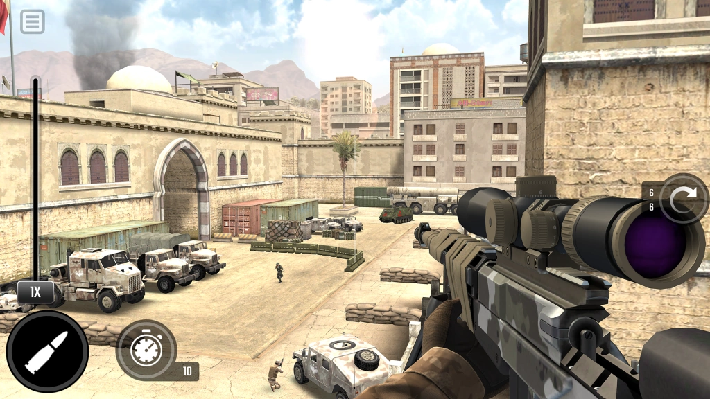 War Sniper: FPS Shooting Game - engage in intense warfare