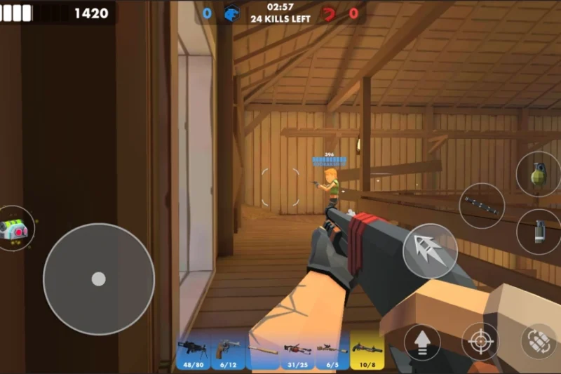 Polygun Arena: Online Shooter - 3D shooter with cartoon graphics