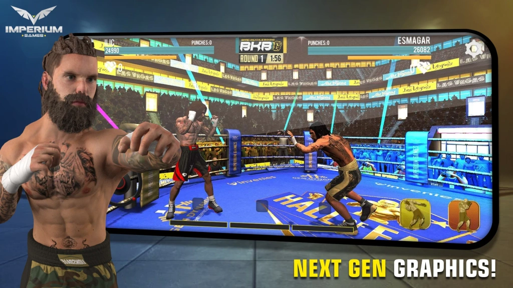 Brutal Knuckle Boxing - intense combat sports game