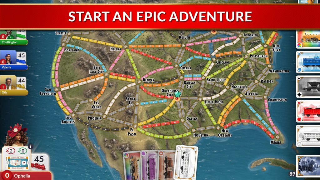 Ticket to Ride - multi-award-winning modern classic board game