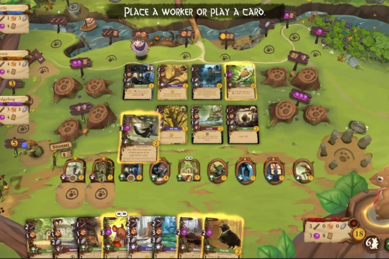 Everdell - strategic card play to create a new civilization