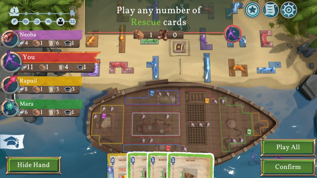 The Isle of Cats - competitive board game race