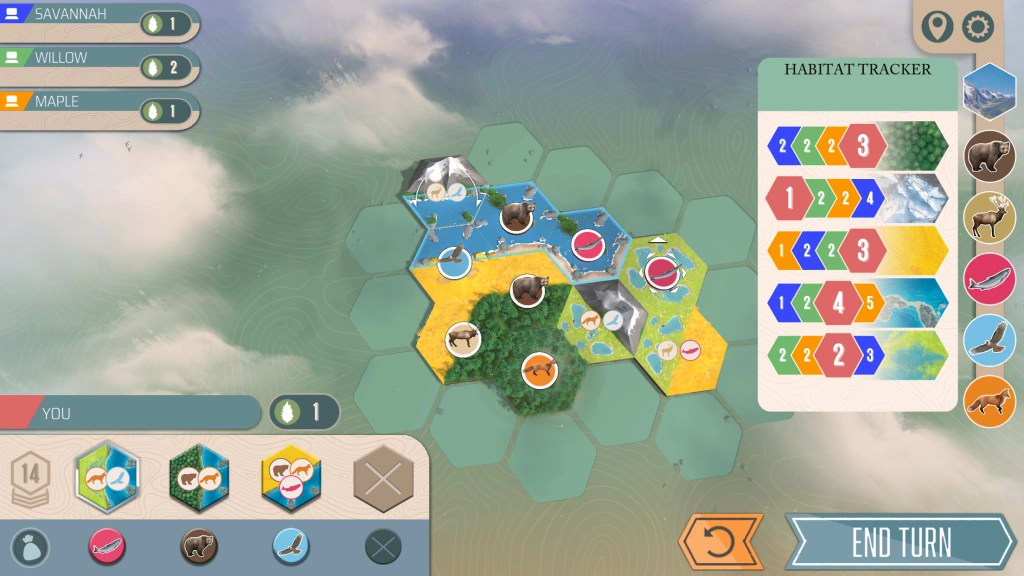 Cascadia Digital - strategic tile-laying game