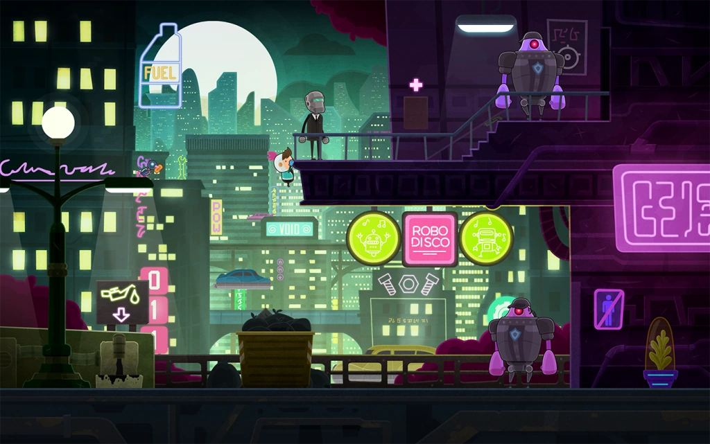 Love You to Bits - sci-fi adventure spanning all around the universe