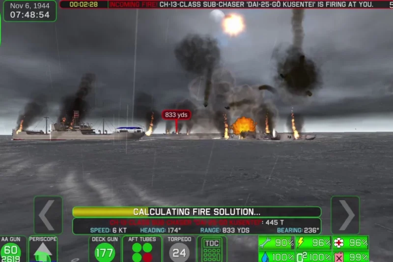 Crash Dive 2 - take command of a Gato-class submarine