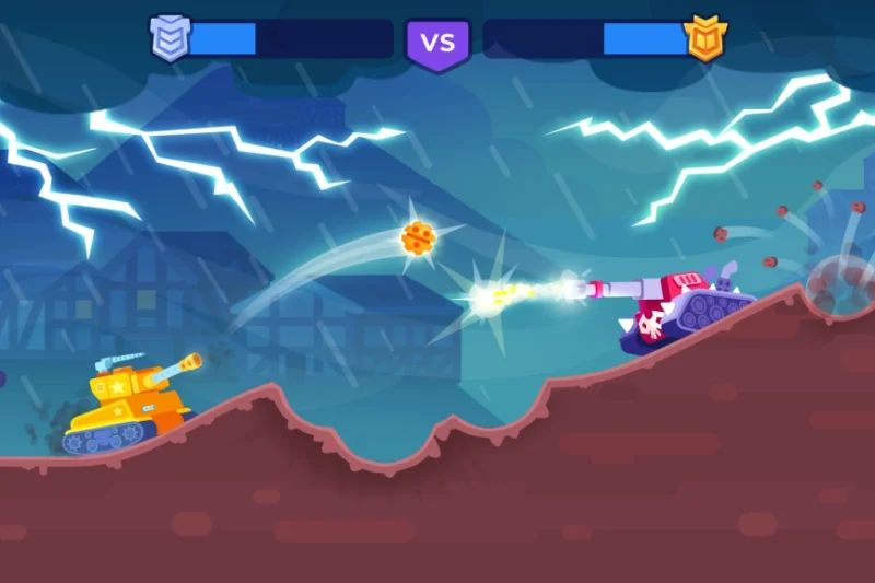 Tank Stars - 2D tank warfare