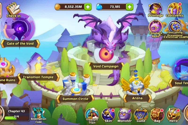 Idle Heroes – battle the forces of darkness ⭐4.6