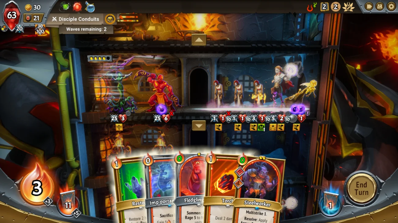 Monster Train a fantastic roguelike deck-builder