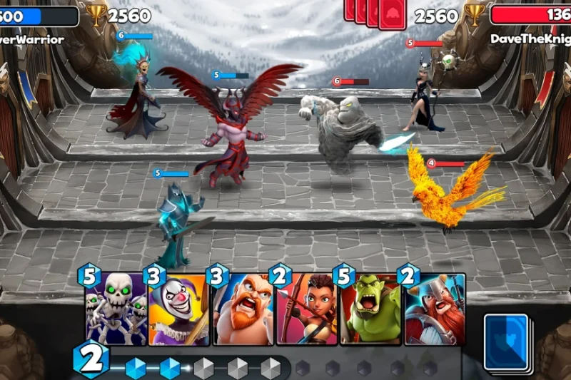 Castle Crush：Epic Battle – card and strategy game ⭐4.4