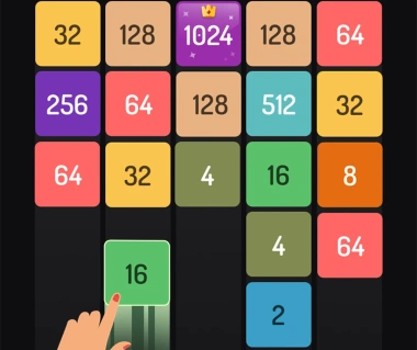 2048 Merge Games – M2 Blocks – number games & stack number block puzzles ⭐4.8