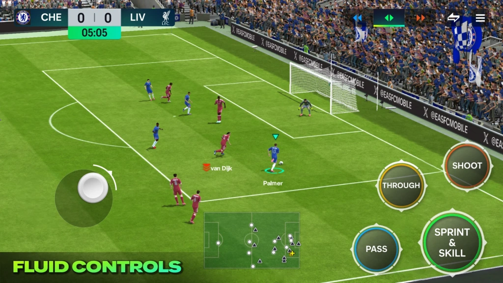 EA SPORTS FC Mobile Football play soccer