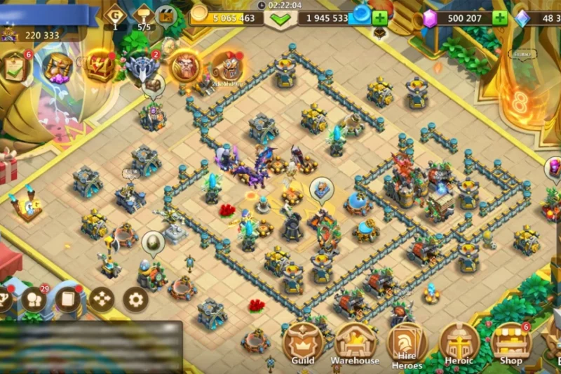 Castle Clash: World Ruler – intense battles between kingdoms ⭐4.5