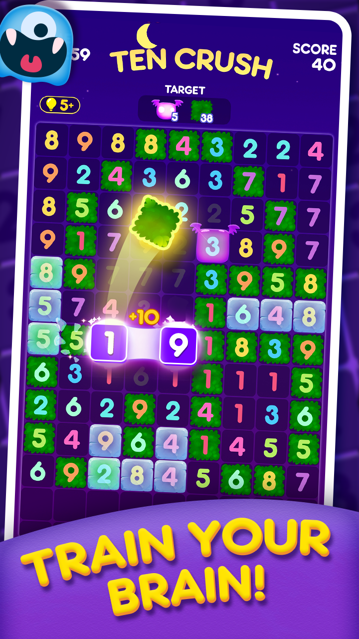 Ten Crush - number puzzle game