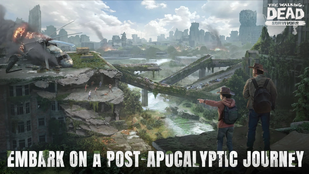 The Walking Dead: Survivors - build up your town’s defenses to survive