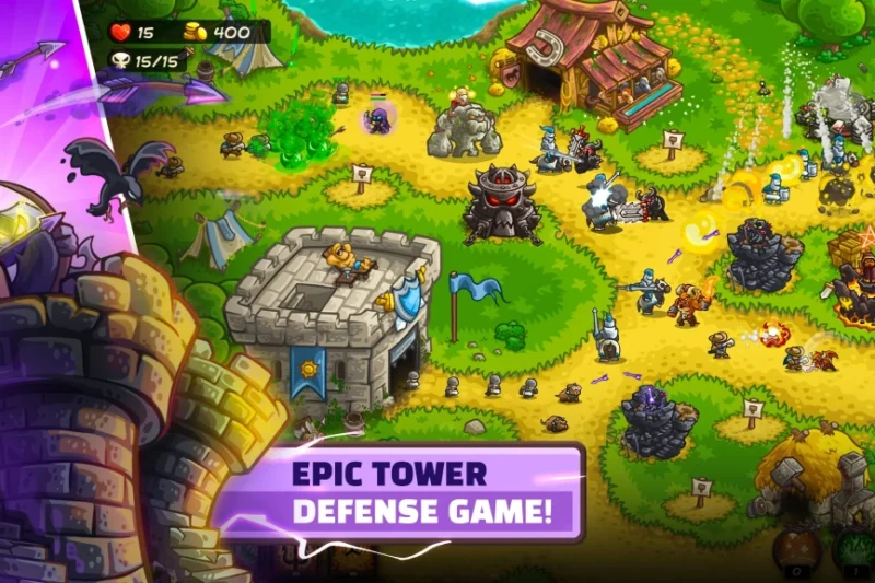 Kingdom Rush Vengeance TD Game - epic td battles and challenges