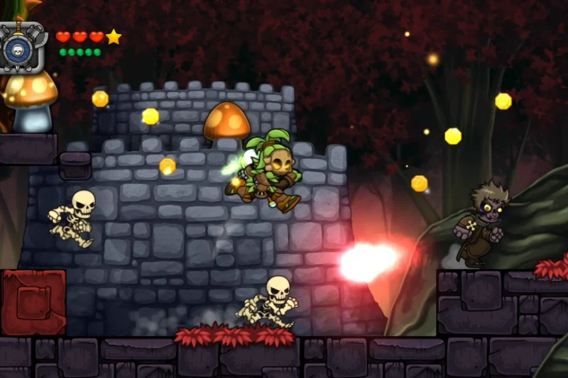 Magic Rampage –  platformer and RPG game ⭐4.6