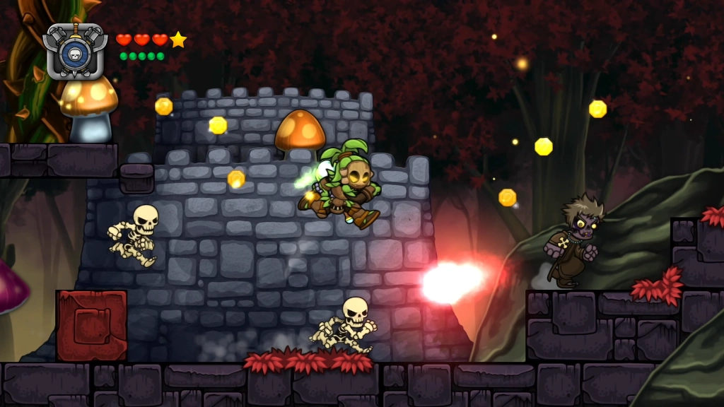 Magic Rampage -  platformer and RPG game