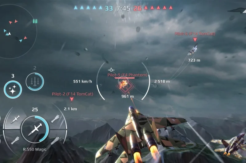 Sky Combat: War Planes Online – Air force game with PvP dogfight ⭐4.5