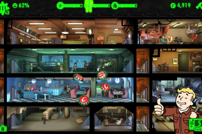 Fallout Shelter – Create a brighter future, underground ⭐4.7