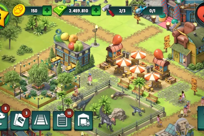 Jurassic Dinosaur: Dino Game – Dino park management ⭐4.4