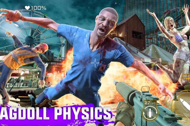 Kill Shot Virus: Zombie FPS – Protect survivors, eliminate undead ⭐4.3