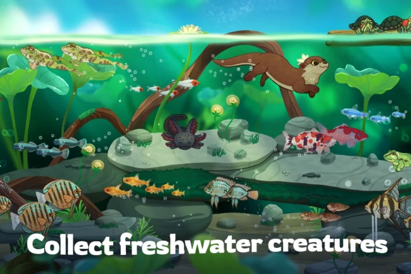 Pondlife – Relaxing Fish Game – Collect and nurture your freshwater fish ⭐4.8
