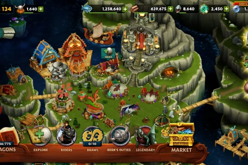 Dragons: Rise of Berk – Rescue, hatch and train your dragons ⭐4.5