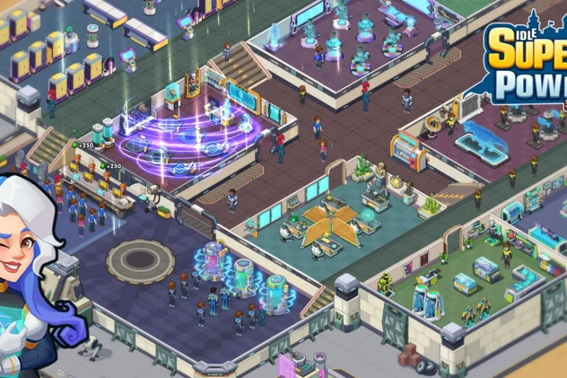 Idle Superpower School – Build a supernatural school ⭐4.6