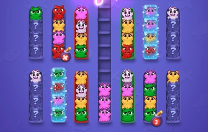 Kitty Sort: Twisted Tails – Sorting game designed to challenge your brain ⭐4.5