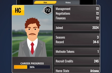 ULT College Football Coach ⭐4.3