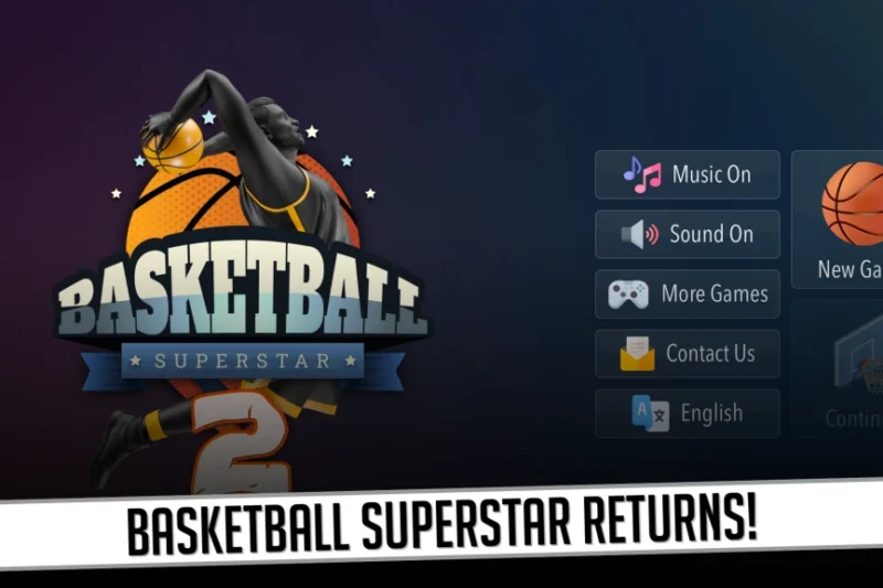 Basketball Superstar 2 – Start the game as a rookie and play until you retire ⭐4.5
