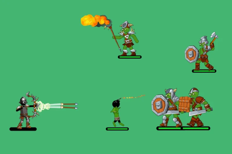 The Archers 2: Archer Game – Destroy stick man enemies ⭐4.5