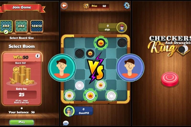 Checkers and Draughts King – Checkers with multiple variants ⭐4.9