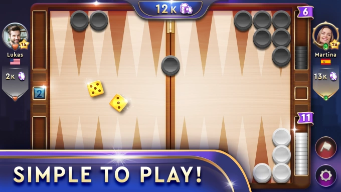 Backgammon Clubs – Classic board game for the digital age ⭐4.5