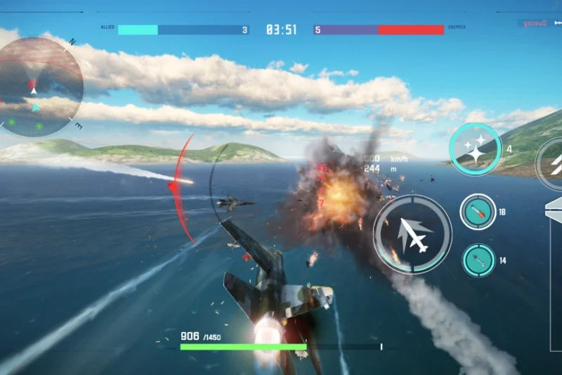 Sky Combat 2: Air Combat PvP ⭐4.5