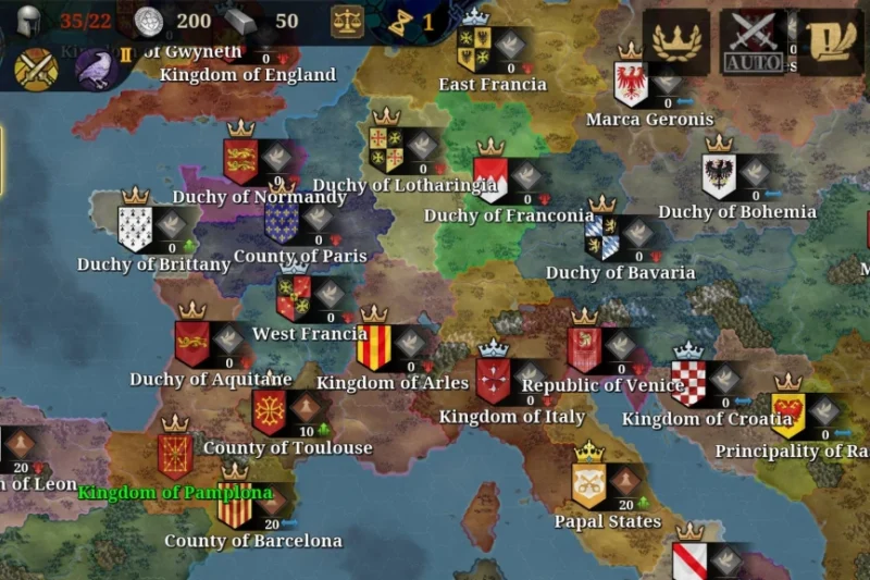 European War 7: Medieval – Build your own empire ⭐4.7