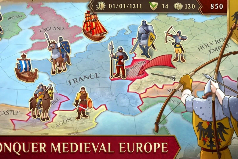 Timelines: Medieval War TBS – Build your European empire ⭐4.4