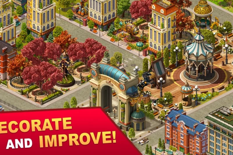 Steam City: Town building game – Step into the role of a visionary leader ⭐4.4