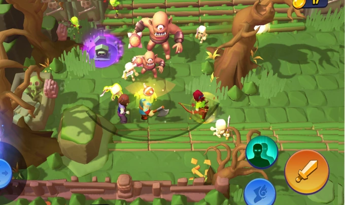 Loot Heroes: Fantasy RPG Games – Team up and fight ⭐4.3